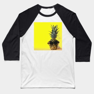 Green Pineapplen Fruit Baseball T-Shirt